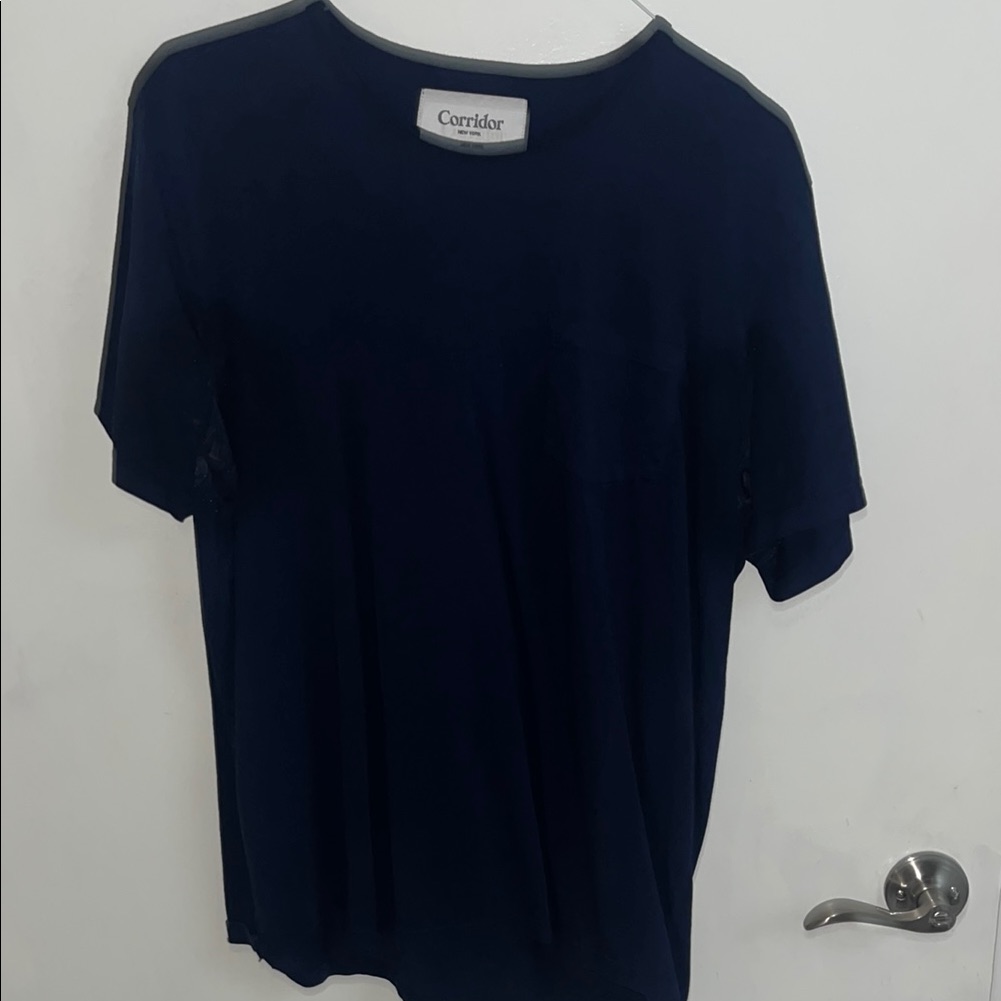 Corridor Men's Navy Blue Shirt